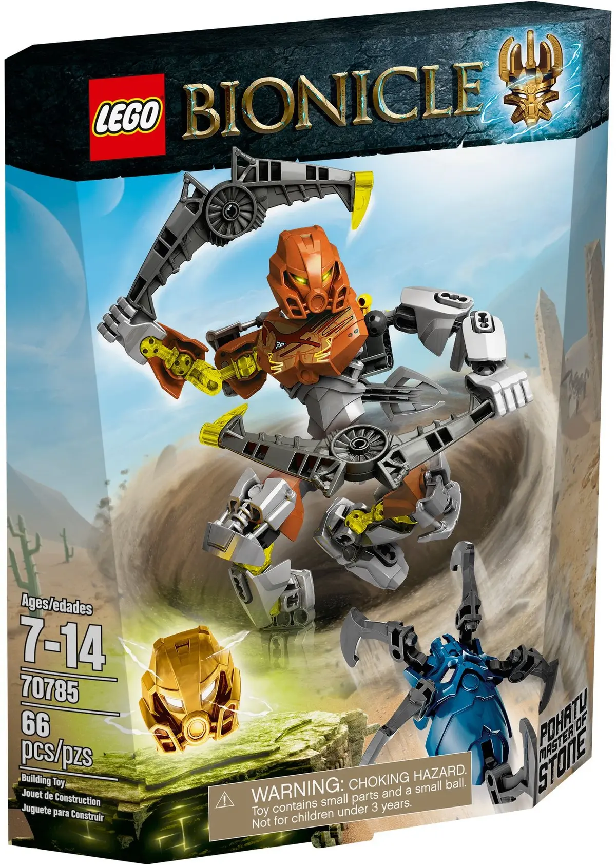 LEGO Bionicle 70785 Pohatu - Master of Stone set, image 2