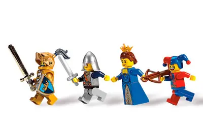LEGO Castle 7079 Drawbridge Defense set, image 6
