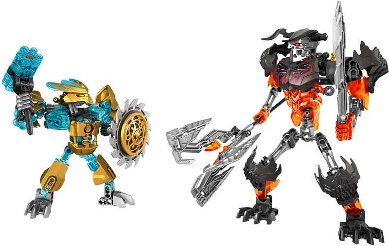 LEGO Bionicle 70795 Mask Maker vs. Skull Grinder set