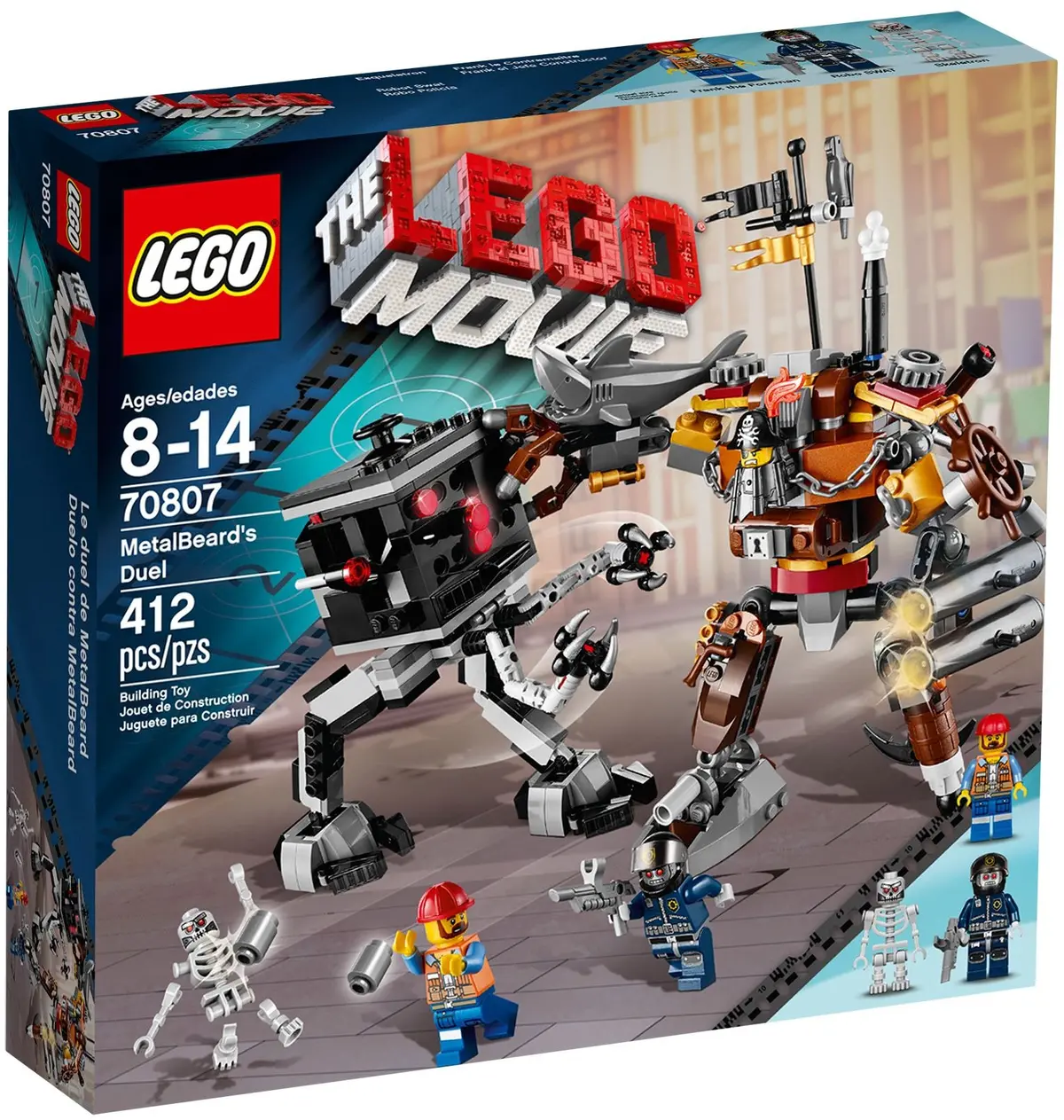 LEGO The LEGO Movie 70807 MetalBeard's Duel set, image 2