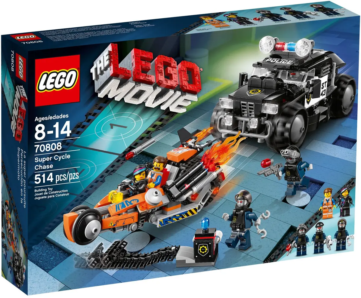 LEGO The LEGO Movie 70808 Super Cycle Chase set, image 2