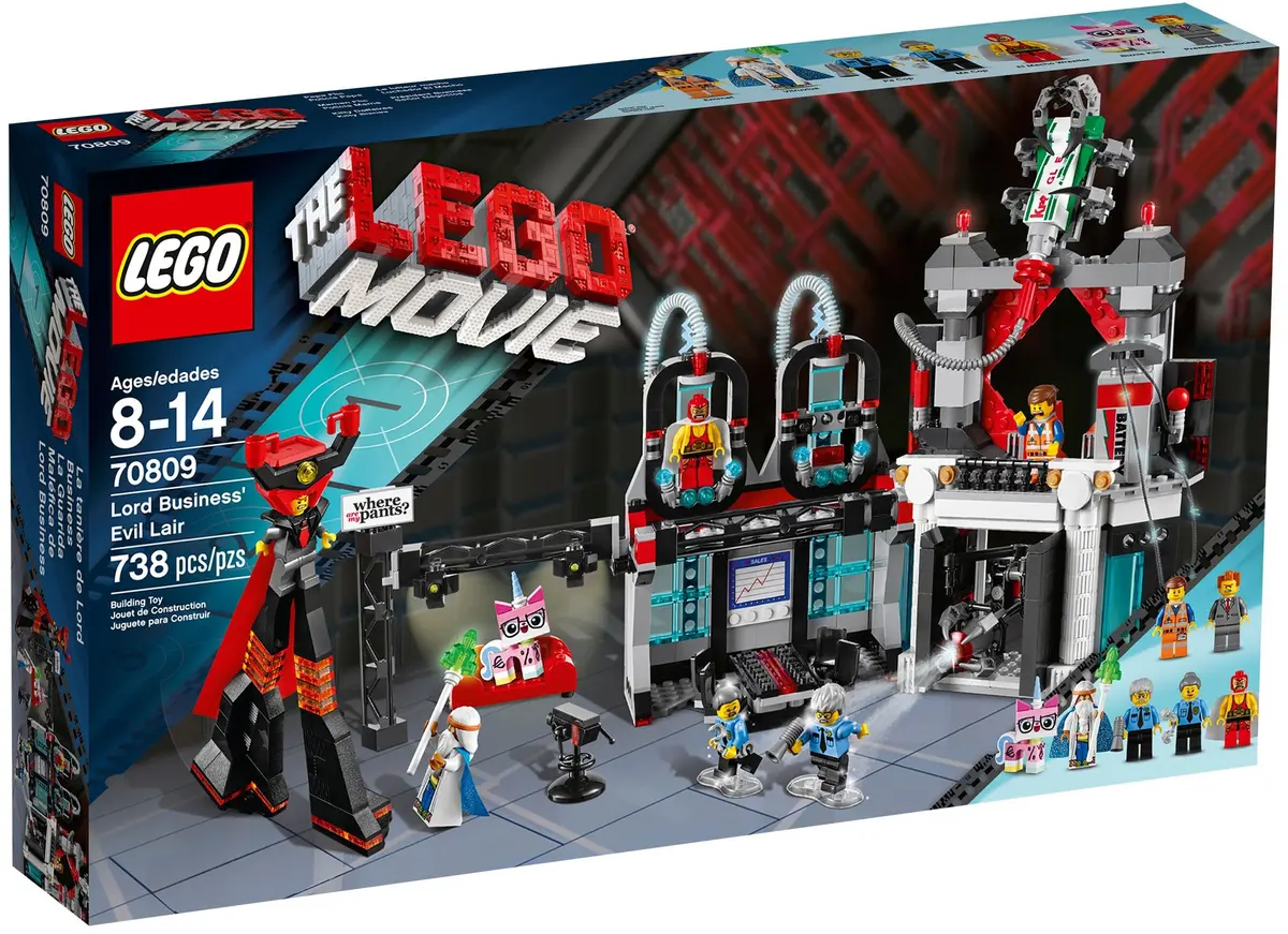 LEGO The LEGO Movie 70809 Lord Business' Evil Lair set, image 2