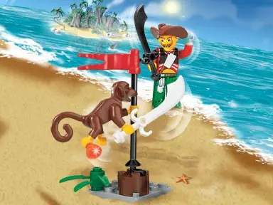 LEGO 4 Juniors 7081 Harry Hardtack and Monkey set