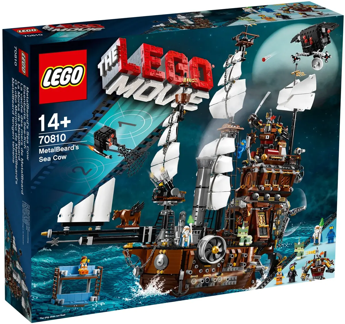 LEGO The LEGO Movie 70810 MetalBeard's Sea Cow set, image 11