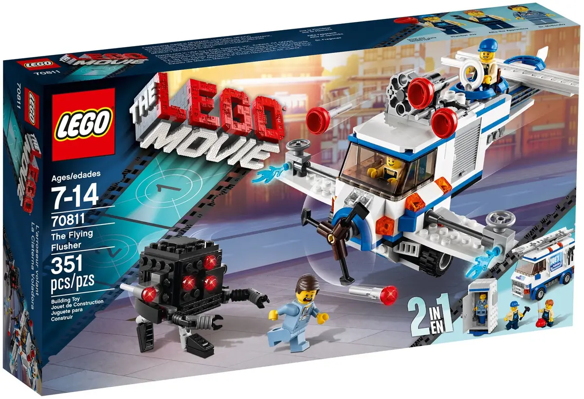 LEGO The LEGO Movie 70811 The Flying Flusher set, image 2