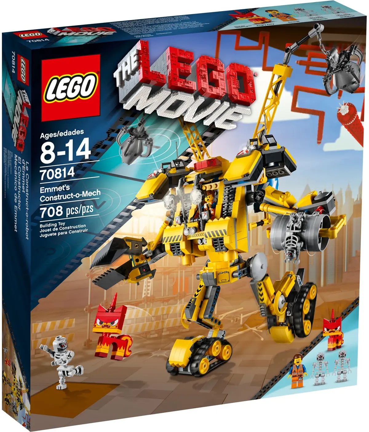 LEGO The LEGO Movie 70814 Emmet's Construct-o-Mech set, image 2