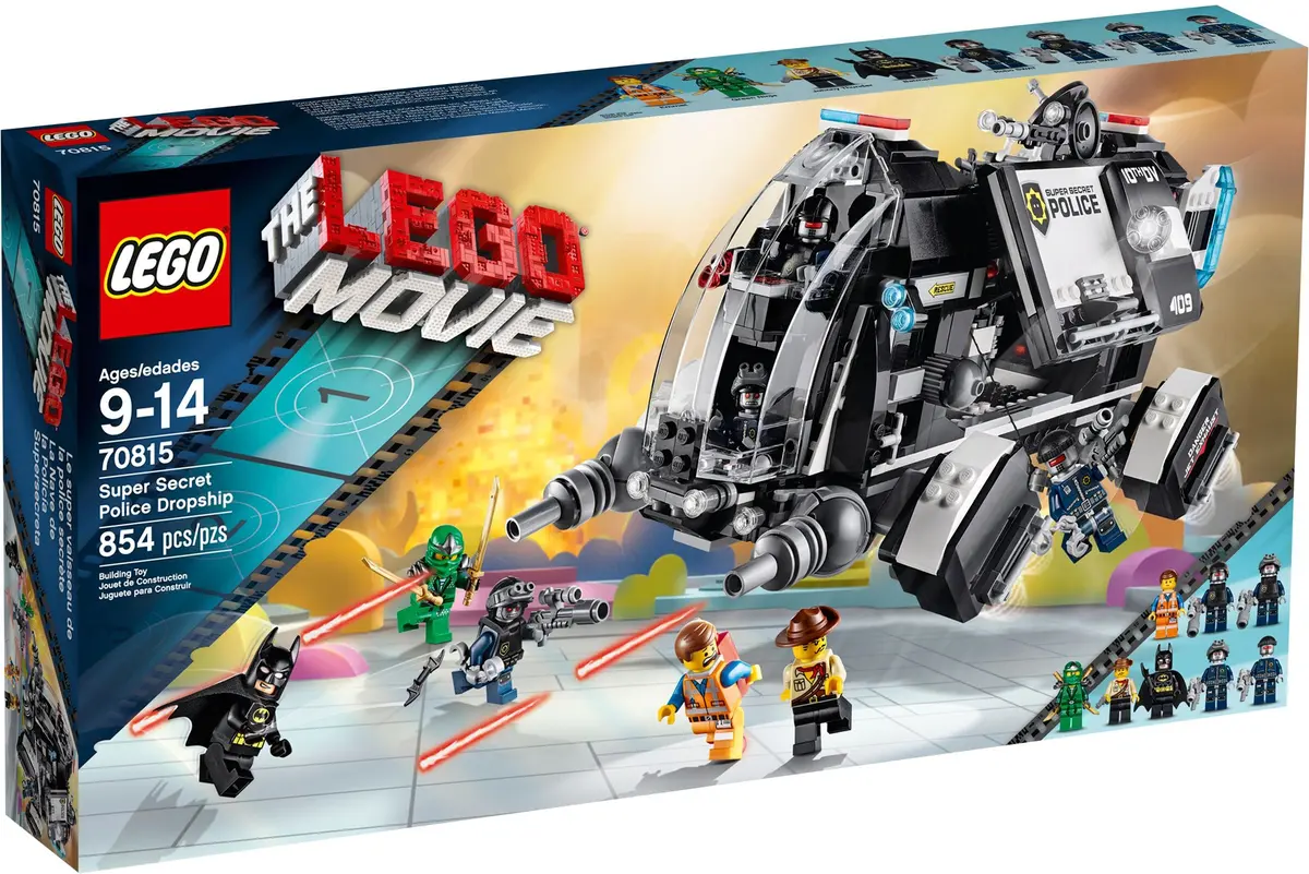 LEGO The LEGO Movie 70815 Super Secret Police Dropship set, image 2