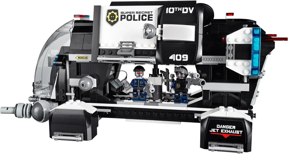 LEGO The LEGO Movie 70815 Super Secret Police Dropship set, image 3