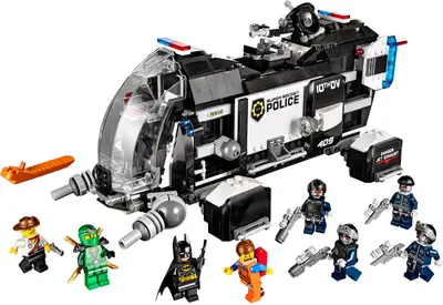 LEGO The LEGO Movie 70815 Super Secret Police Dropship set