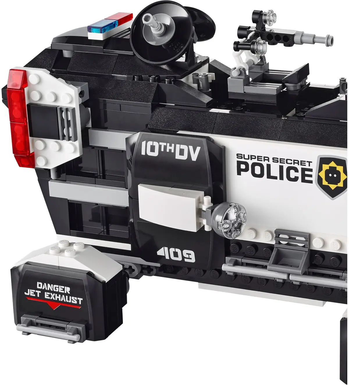LEGO The LEGO Movie 70815 Super Secret Police Dropship set, image 6