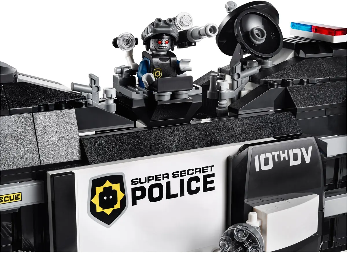 LEGO The LEGO Movie 70815 Super Secret Police Dropship set, image 7