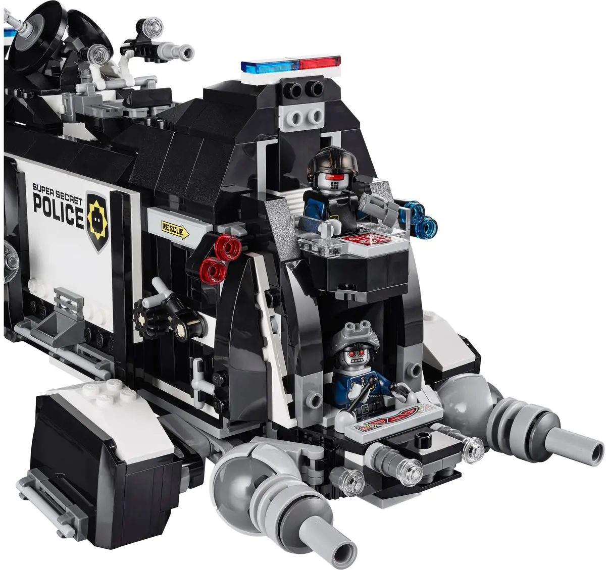 LEGO The LEGO Movie 70815 Super Secret Police Dropship set, image 4