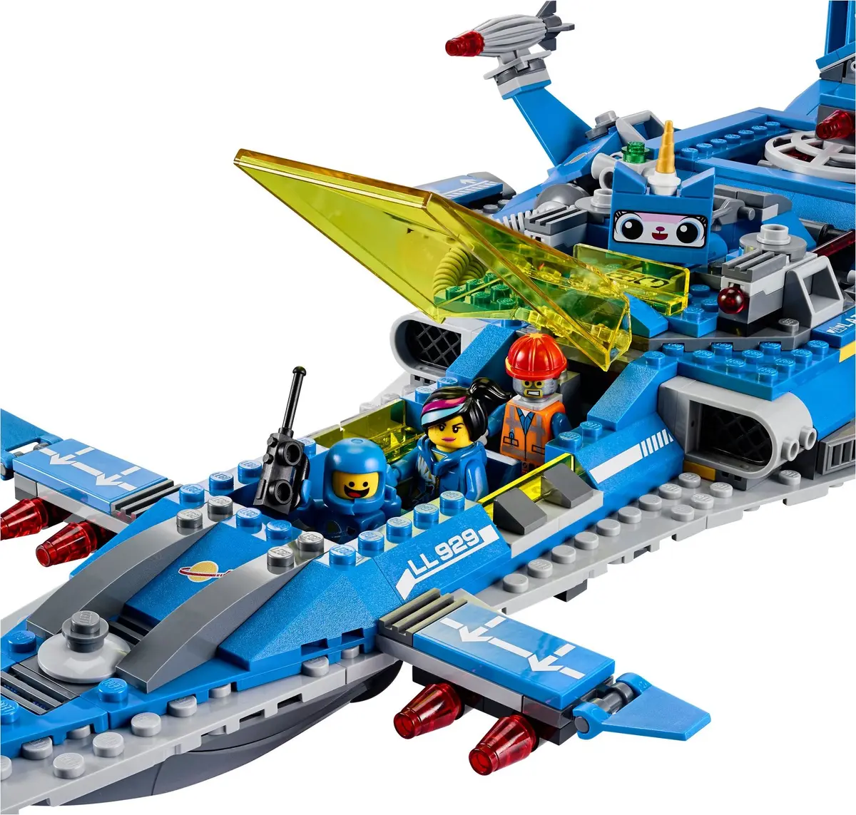 LEGO The LEGO Movie 70816 Benny's Spaceship, Spaceship, SPACESHIP! set, image 6