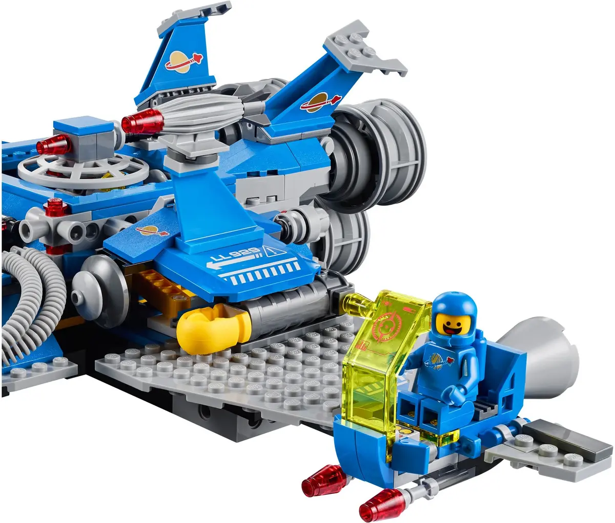 LEGO The LEGO Movie 70816 Benny's Spaceship, Spaceship, SPACESHIP! set, image 8