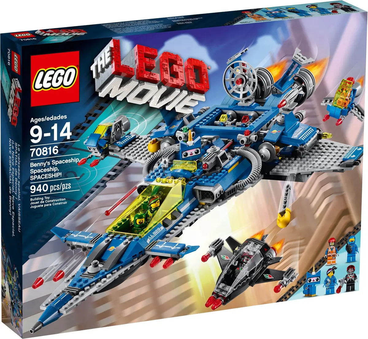 LEGO The LEGO Movie 70816 Benny's Spaceship, Spaceship, SPACESHIP! set, image 2