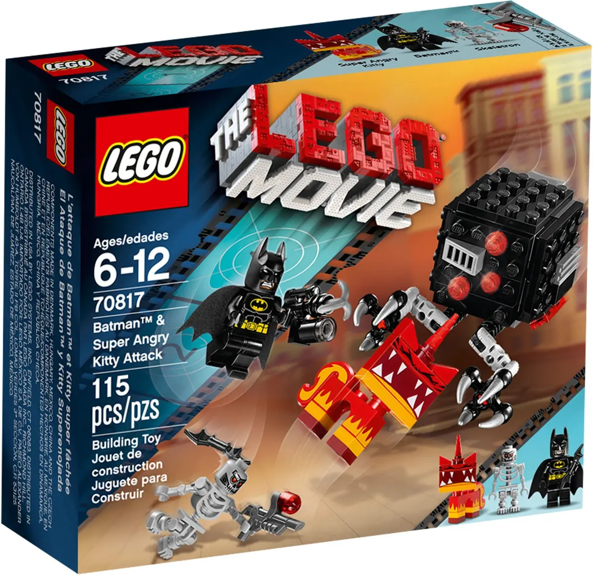 LEGO The LEGO Movie 70817 Batman & Super Angry Kitty Attack set, image 2