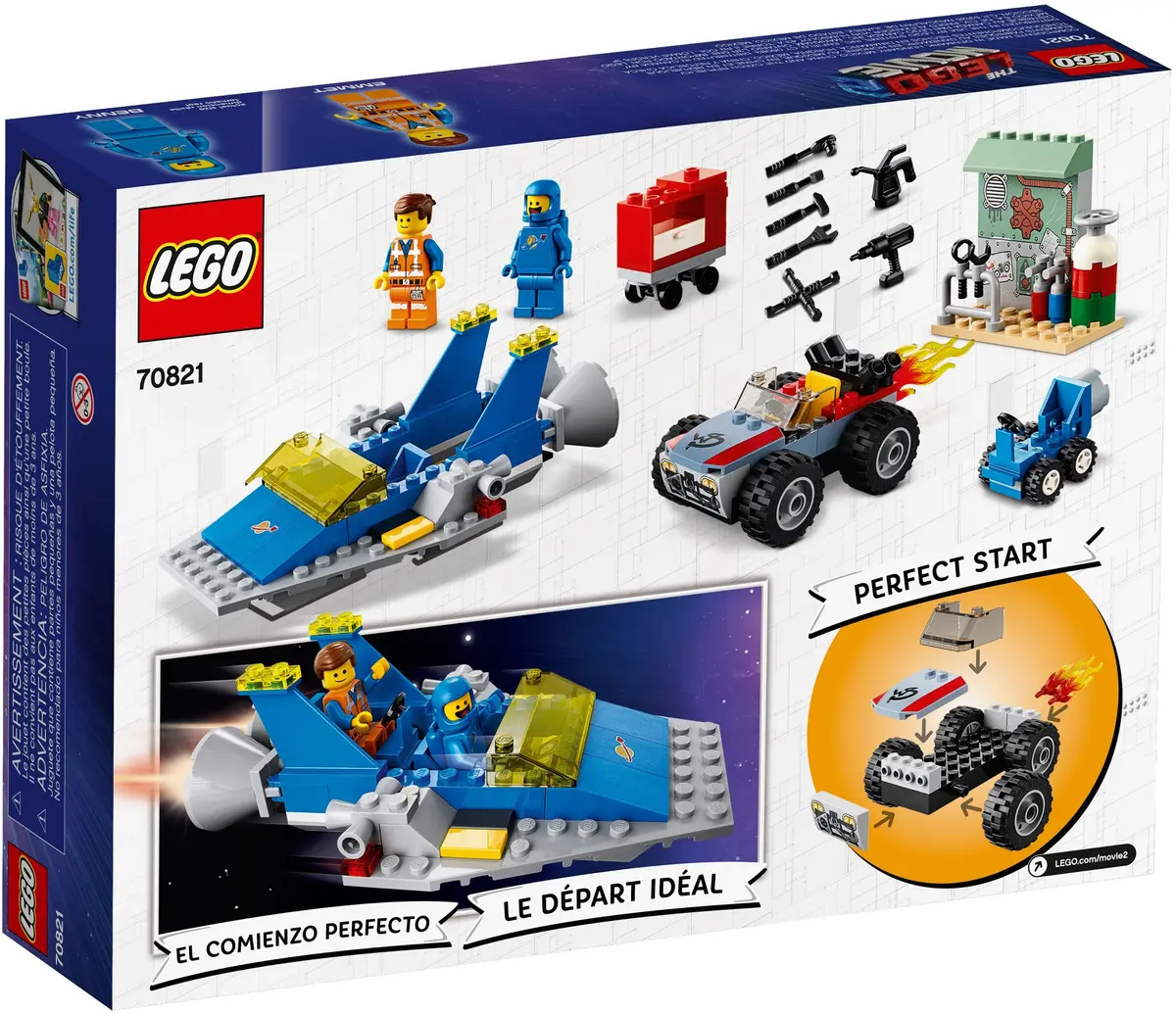 LEGO The LEGO Movie 2 70821 Emmet and Benny's 'Build and Fix' Workshop! set, image 3