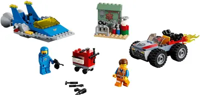 LEGO The LEGO Movie 2 70821 Emmet and Benny's 'Build and Fix' Workshop! set