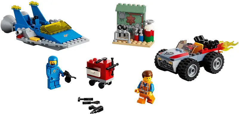 LEGO The LEGO Movie 2 70821 Emmet and Benny's 'Build and Fix' Workshop! set