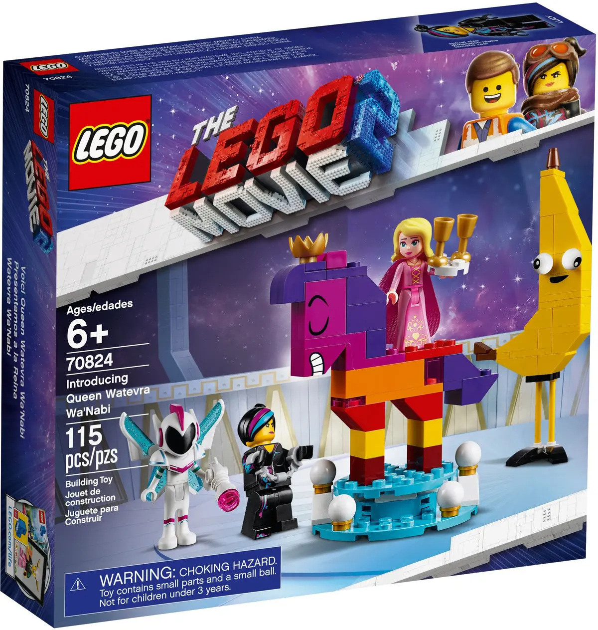 LEGO The LEGO Movie 2 70824 Introducing Queen Watevra Wa'Nabi set, image 2