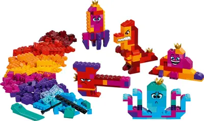 LEGO The LEGO Movie 2 70825 Queen Watevra's Build Whatever Box! set