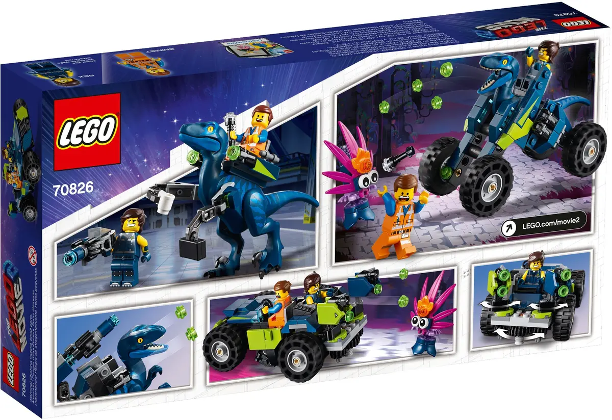 LEGO The LEGO Movie 2 70826 Rex's Rex-treme Offroader! set, image 3