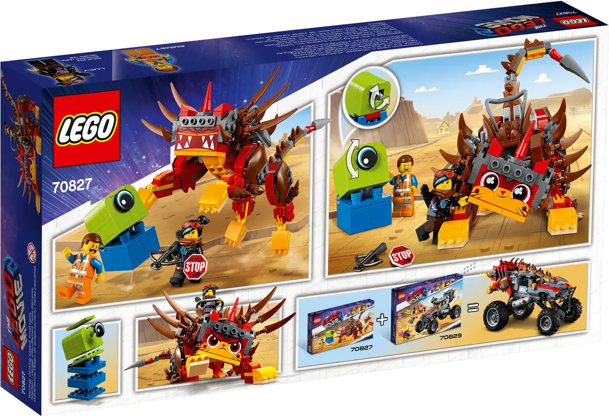 LEGO The LEGO Movie 2 70827 Ultrakatty & Warrior Lucy! set, image 3