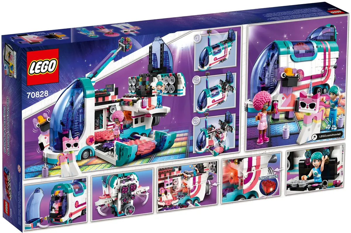 LEGO The LEGO Movie 2 70828 Pop-Up Party Bus set, image 3