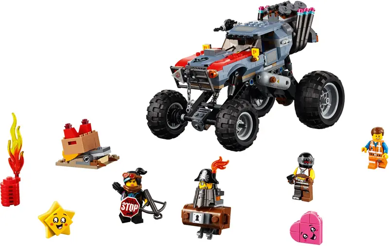 LEGO The LEGO Movie 2 70829 Emmet and Lucy's Escape Buggy! set