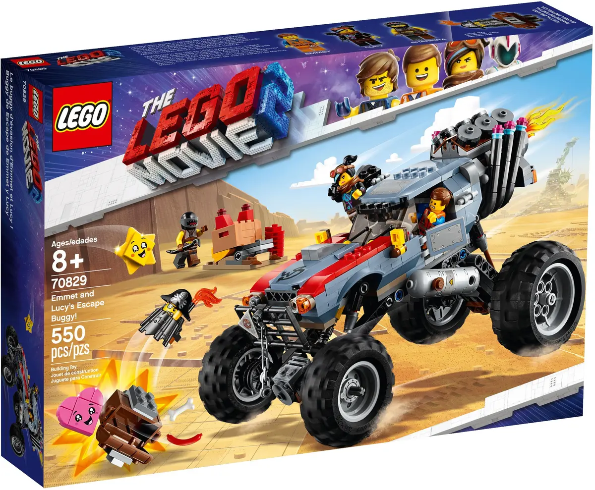 LEGO The LEGO Movie 2 70829 Emmet and Lucy's Escape Buggy! set, image 2