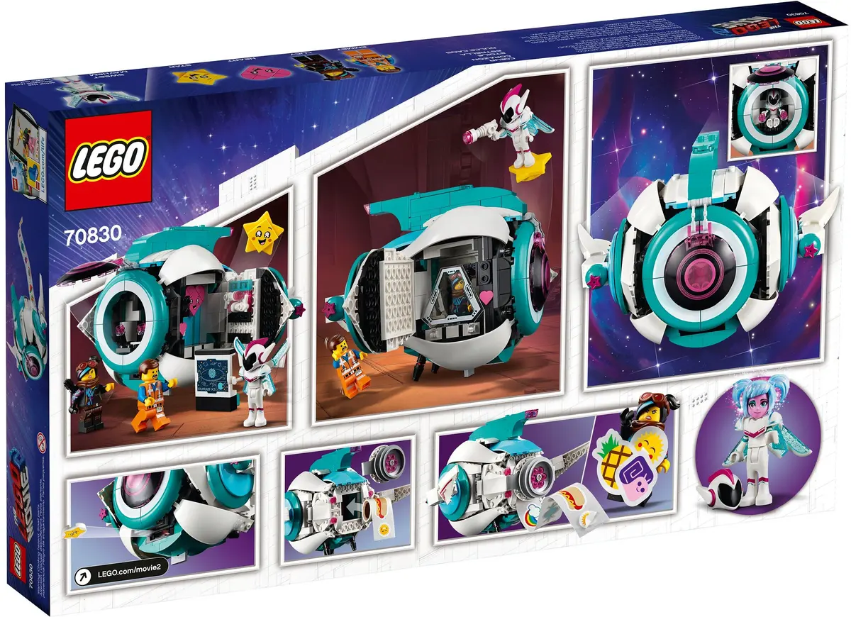LEGO The LEGO Movie 2 70830 Sweet Mayhem's Systar Starship! set, image 3