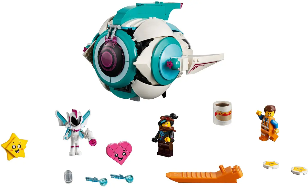 LEGO The LEGO Movie 2 70830 Sweet Mayhem's Systar Starship! set