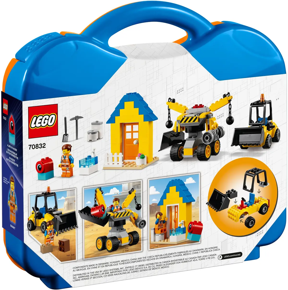 LEGO The LEGO Movie 2 70832 Emmet's Builder Box! set, image 3