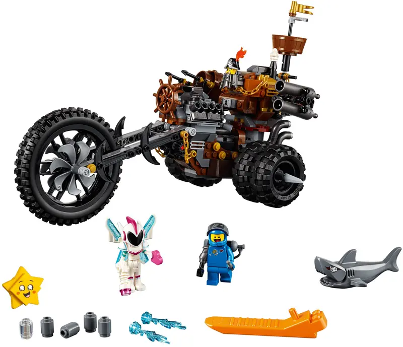 LEGO The LEGO Movie 2 70834 MetalBeard's Heavy Metal Motor Trike! set