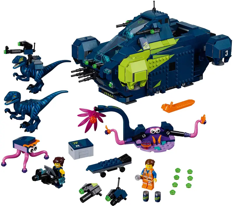 LEGO The LEGO Movie 2 70835 Rex's Rexplorer! set