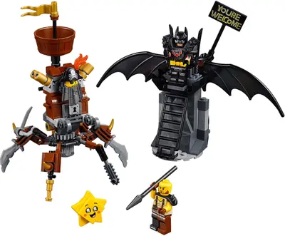 LEGO The LEGO Movie 2 70836 Battle-Ready Batman and MetalBeard set