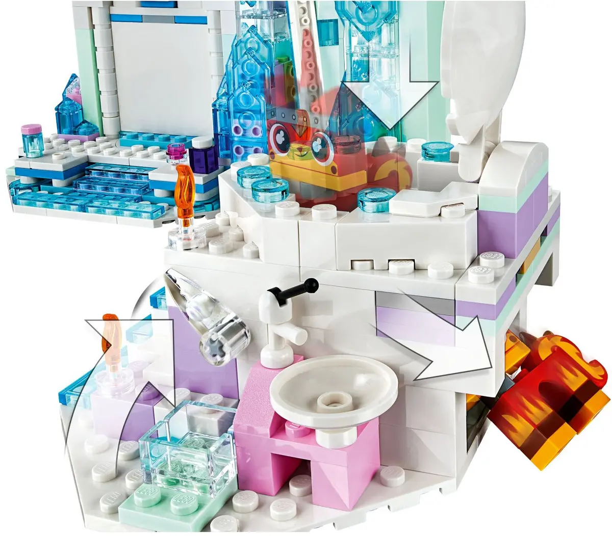 LEGO The LEGO Movie 2 70837 Shimmer & Shine Sparkle Spa! set, image 4