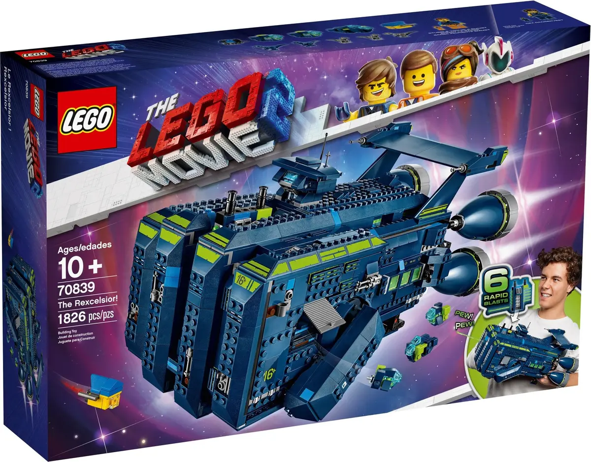 LEGO The LEGO Movie 2 70839 The Rexcelsior! set, image 2
