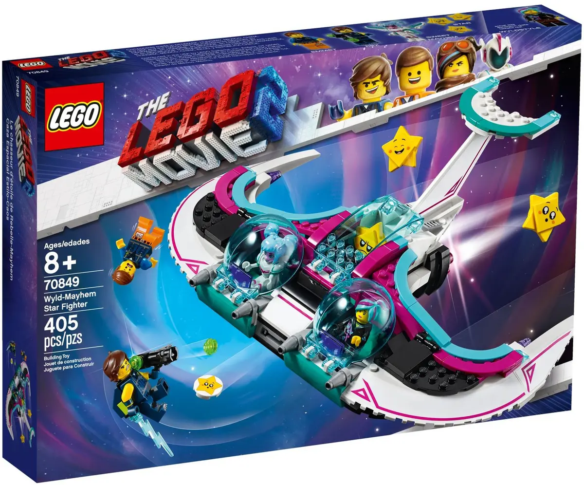 LEGO The LEGO Movie 2 70849 Wyld-Mayhem Star Fighter set, image 2