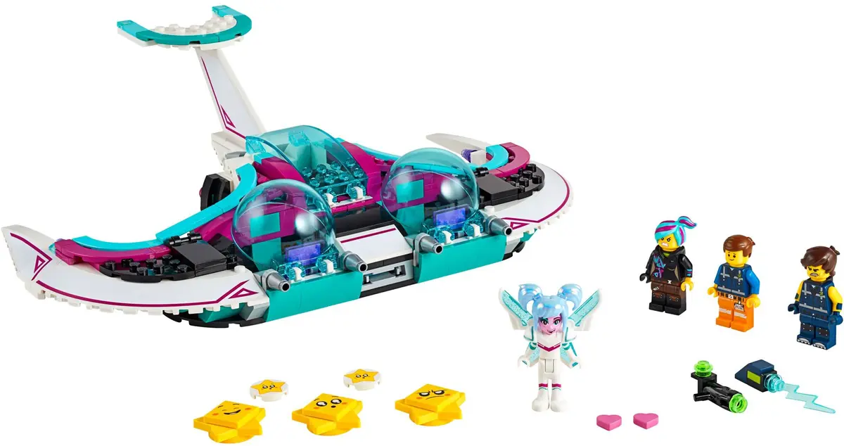 LEGO The LEGO Movie 2 70849 Wyld-Mayhem Star Fighter set
