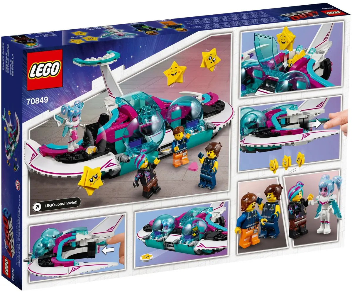 LEGO The LEGO Movie 2 70849 Wyld-Mayhem Star Fighter set, image 5