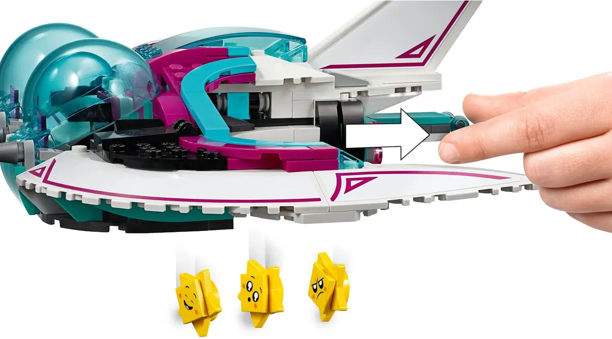 LEGO The LEGO Movie 2 70849 Wyld-Mayhem Star Fighter set, image 4