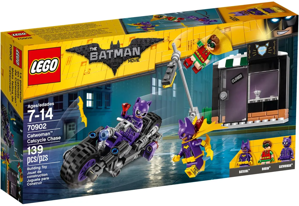 LEGO The LEGO Batman Movie 70902 Catwoman Catcycle Chase set, image 2