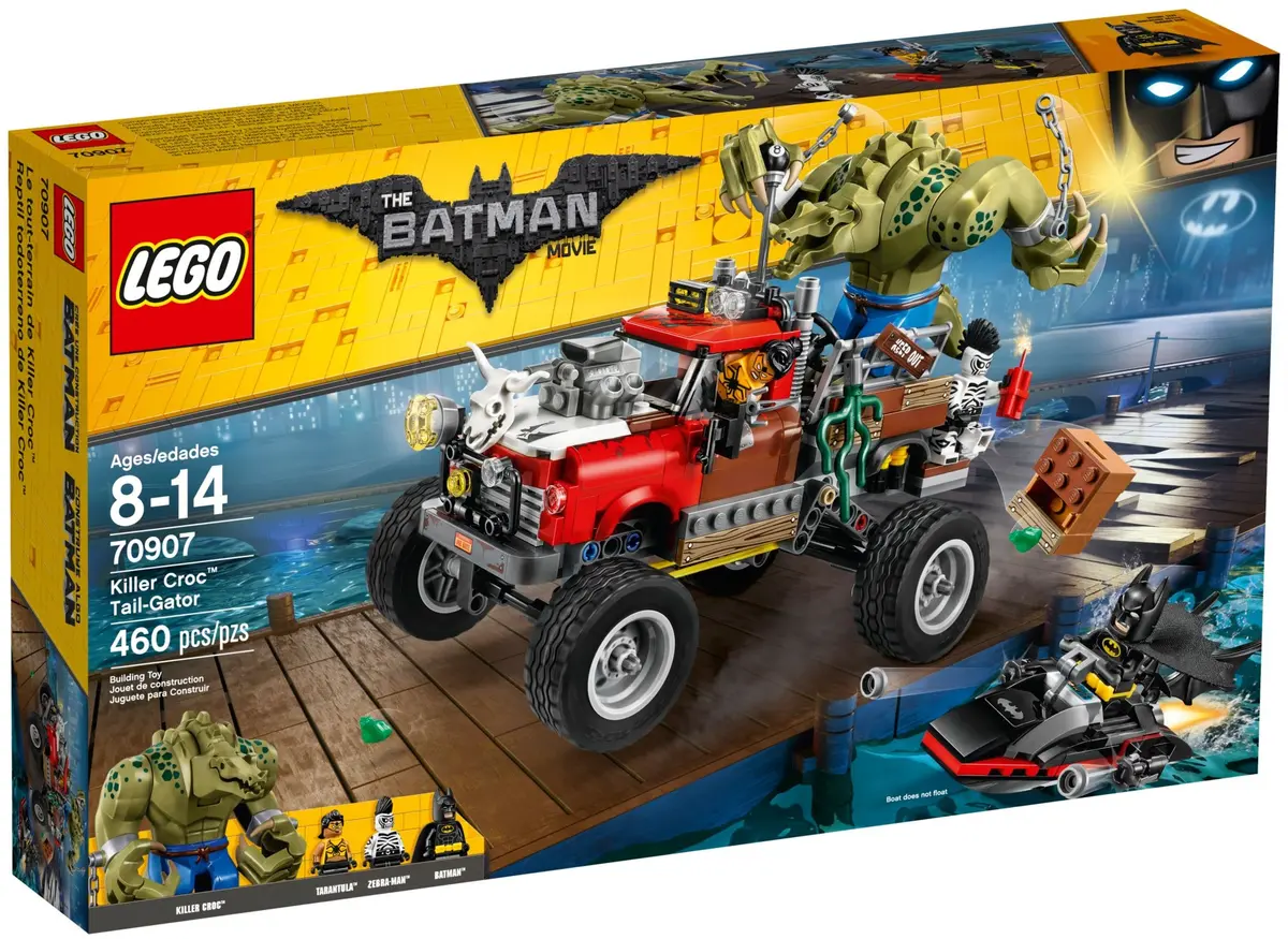 LEGO The LEGO Batman Movie 70907 Killer Croc Tail-Gator set, image 2