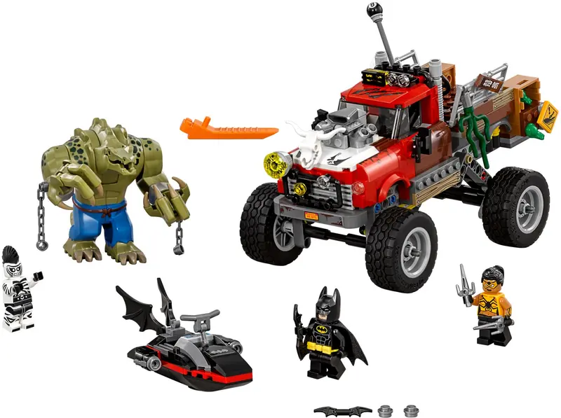 LEGO The LEGO Batman Movie 70907 Killer Croc Tail-Gator set