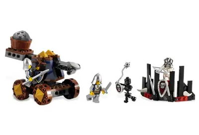 LEGO Castle 7091 Knight's Catapult Defense set, image 2