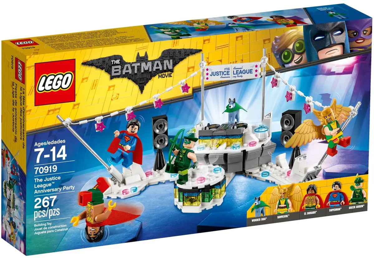 LEGO The LEGO Batman Movie 70919 The Justice League Anniversary Party set, image 2