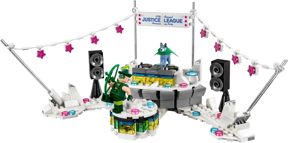 LEGO The LEGO Batman Movie 70919 The Justice League Anniversary Party set, image 4