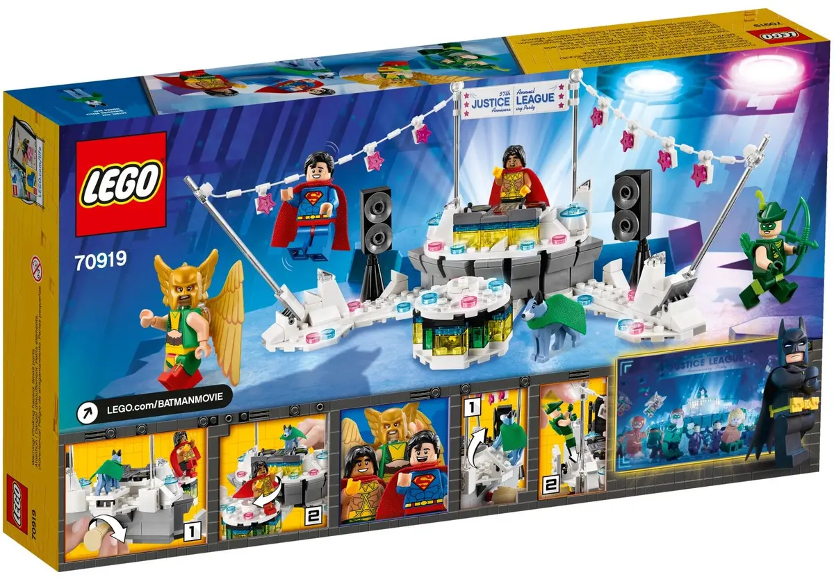 LEGO The LEGO Batman Movie 70919 The Justice League Anniversary Party set, image 3