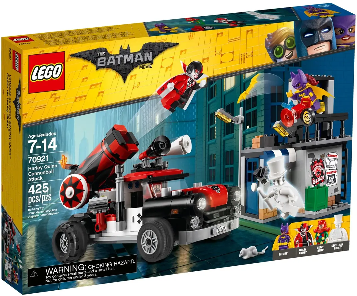 LEGO The LEGO Batman Movie 70921 Harley Quinn Cannonball Attack set, image 2